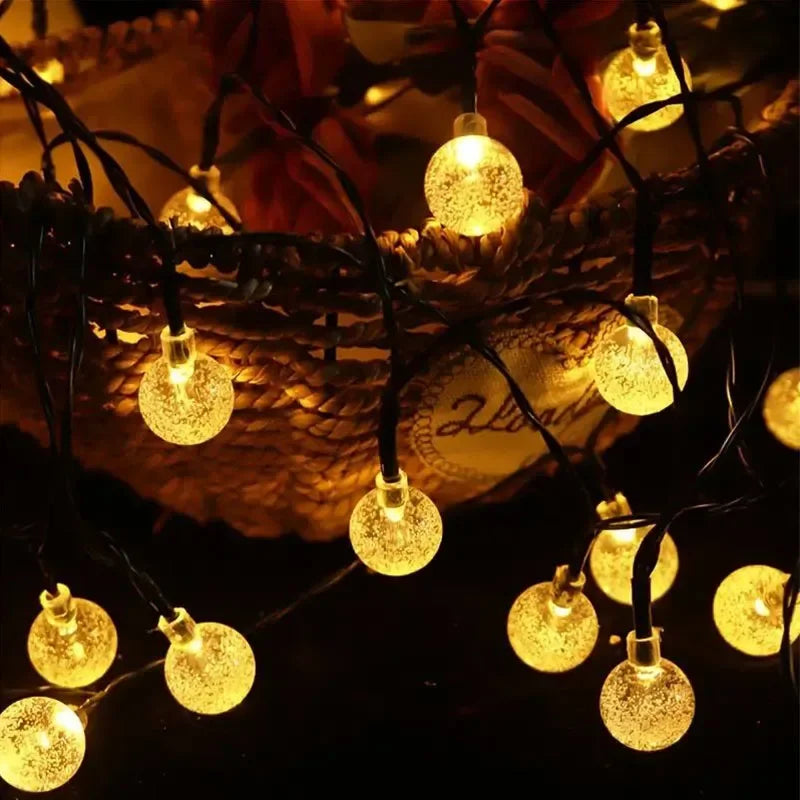 Guirlande lumineuse LED solaire – Décoration Souccah