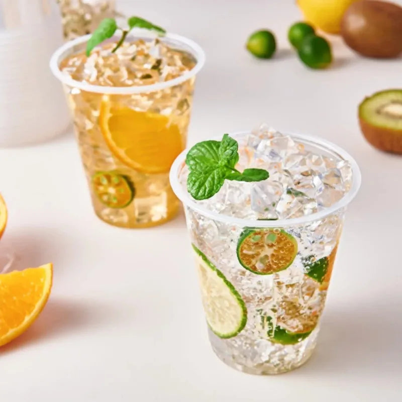 Lots de 50/100 verre en plastique
