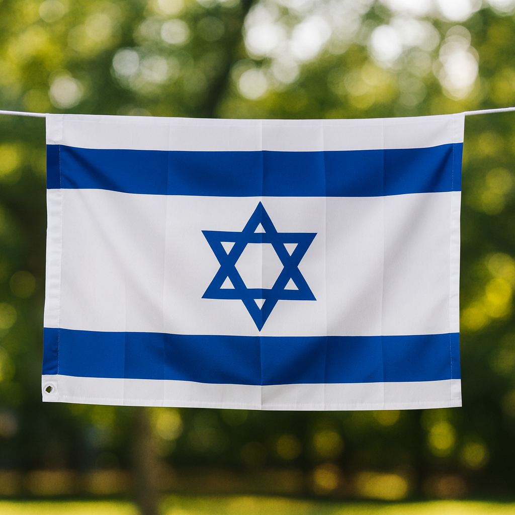 Drapeau d'Israël 90X150cm