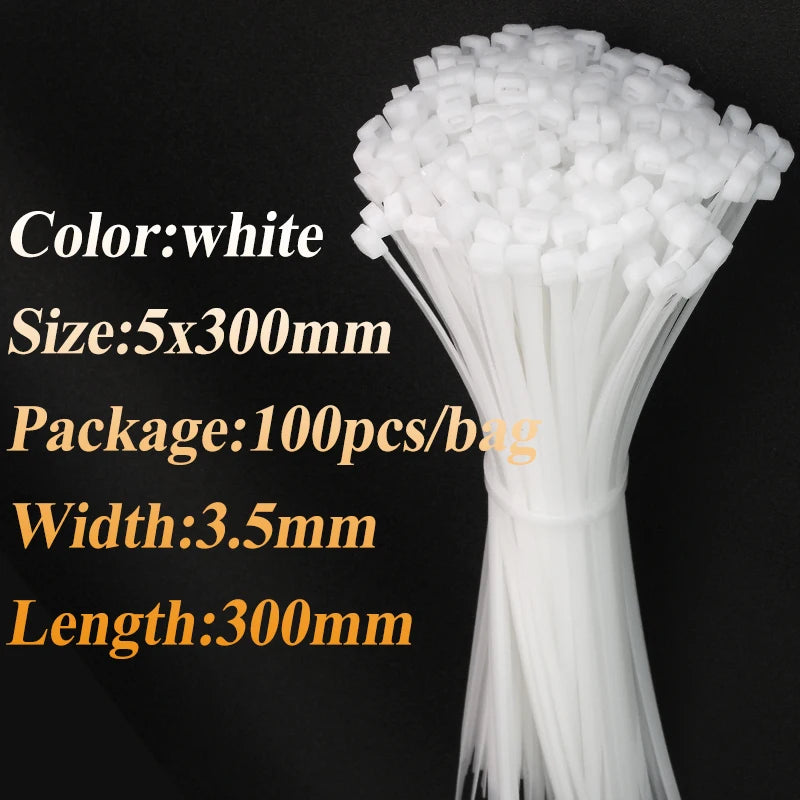 Lot de 100 Attaches en Plastique – Indispensable pour fixer et sécuriser votre Souccah