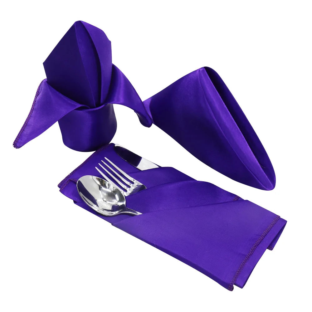 Serviette de Table type Hotel pour la Soucca