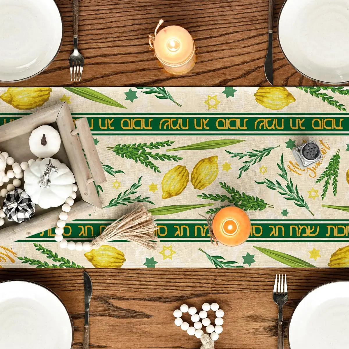 Chemin de Table pour la Soucca