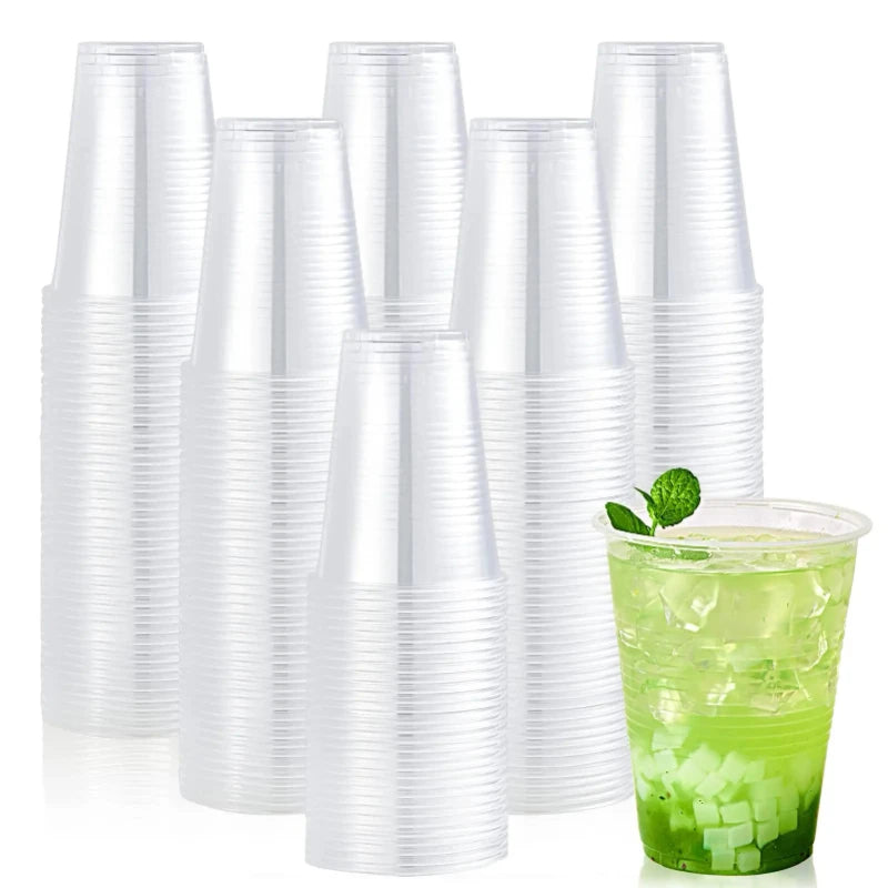 Lots de 50/100 verre en plastique
