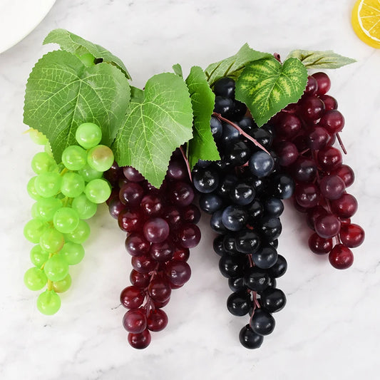 Grappe de raisin artificielle réaliste – Décoration Souccah