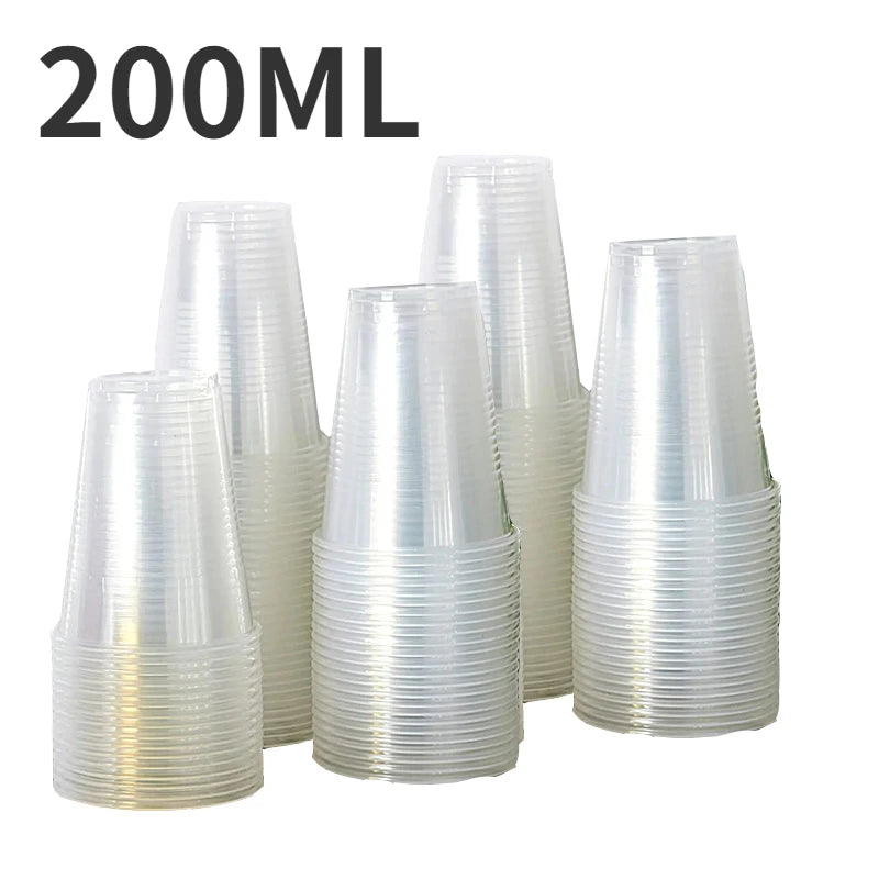 Lots de 50/100 verre en plastique