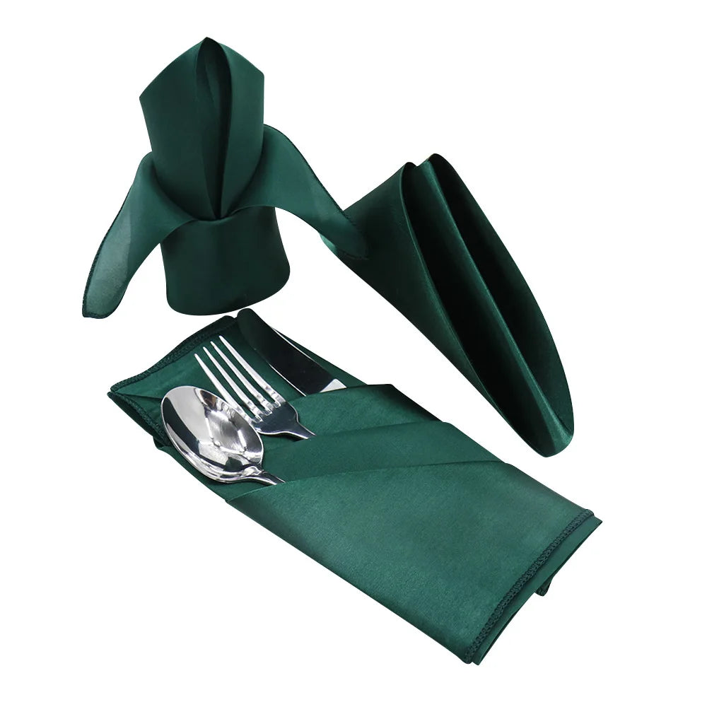 Serviette de Table type Hotel pour la Soucca