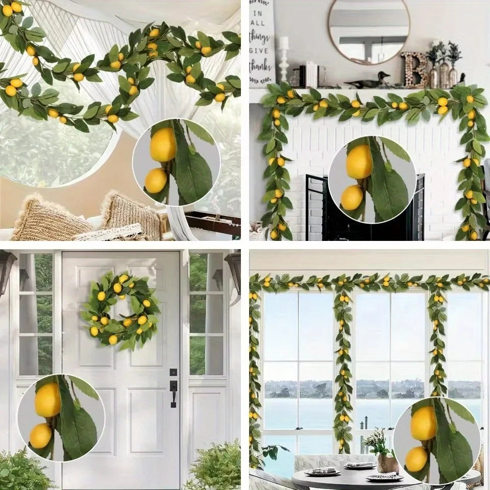 Guirlande de Souccot décoration Etrogue