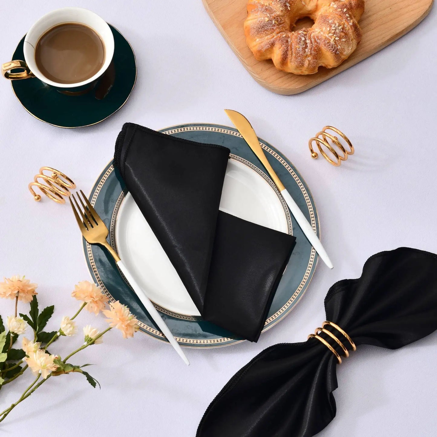 Serviette de Table type Hotel pour la Soucca