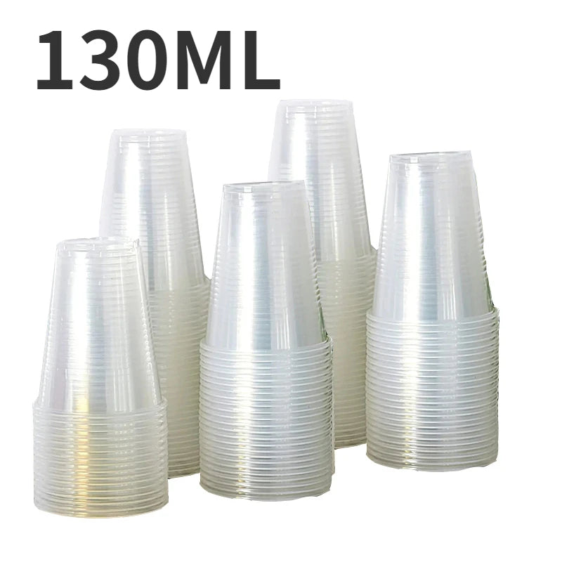 Lots de 50/100 verre en plastique