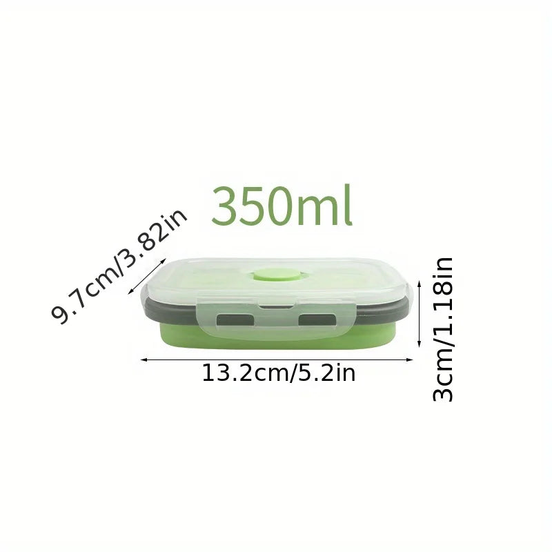 Set de Boîtes de Rangement Alimentaires Pliables – Hermétiques et Réutilisables
